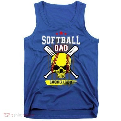 Softball Dad Daughter League Tank Top