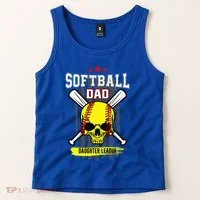 Softball Dad Daughter League Tank Top thumb 2