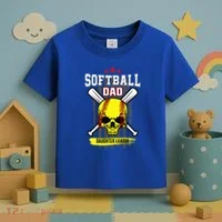 Softball Dad Daughter League Toddler T-Shirt thumb 3
