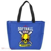 Softball Dad Daughter League Tote Bag thumb 0