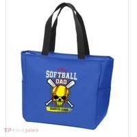Softball Dad Daughter League Tote Bag thumb 3