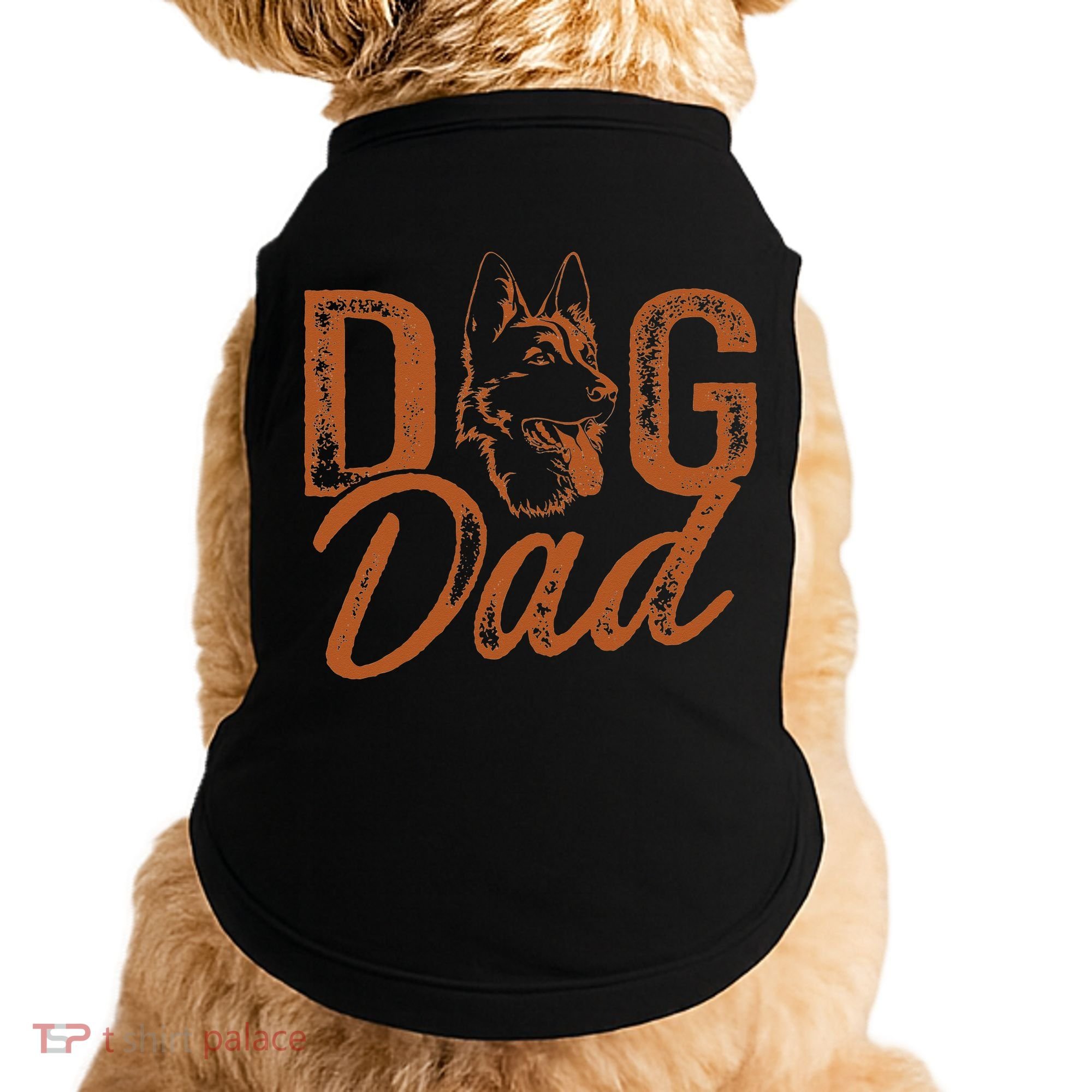 Shepherd Dog Dad German Shepherd Doggie Tank