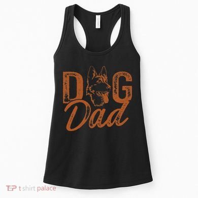 Shepherd Dog Dad German Shepherd Women's Tank Top