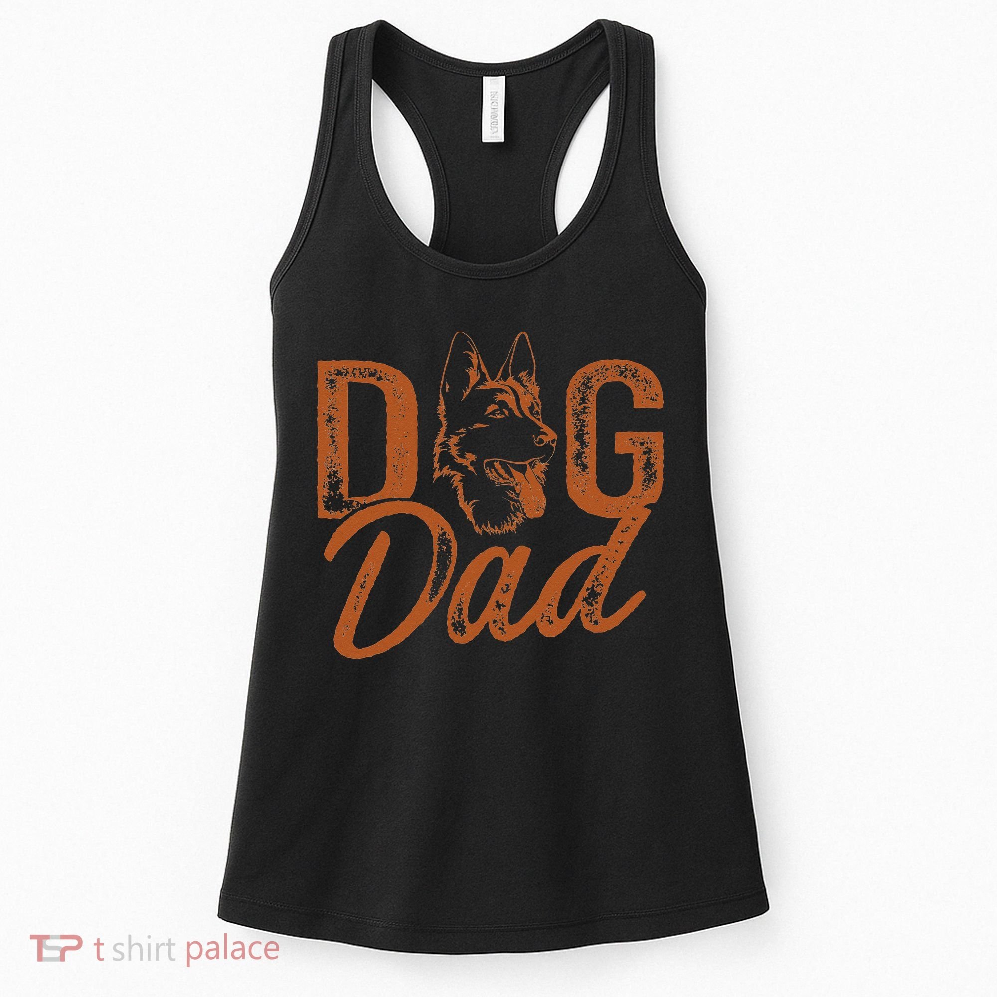 Shepherd Dog Dad German Shepherd Women's Tank Top