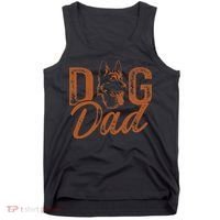 Shepherd Dog Dad German Shepherd Tank Top thumb 0