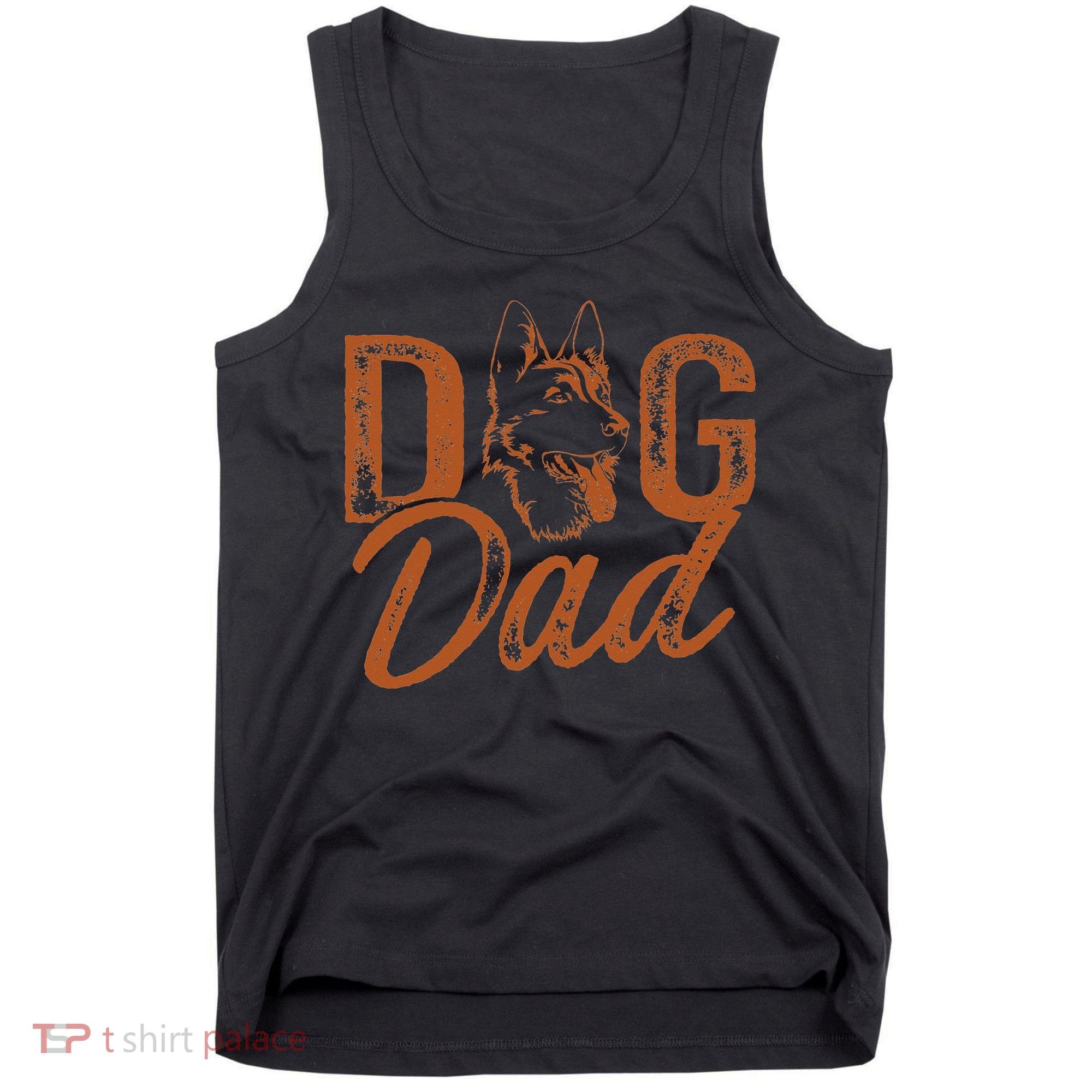 Shepherd Dog Dad German Shepherd Tank Top