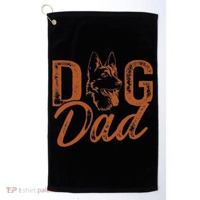 Shepherd Dog Dad German Shepherd Golf Towel