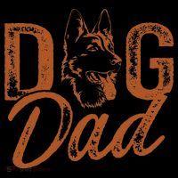 Shepherd Dog Dad German Shepherd Women's Long Sleeve Shirt thumb 2