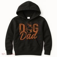 Shepherd Dog Dad German Shepherd Kids Hoodie thumb 0