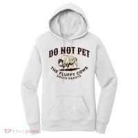 South Dakota Do Not Pet The Fluffy Cows Bison Souvenir Women's Hoodie thumb 0