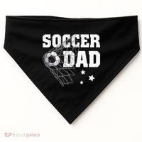 Soccer Dad Daddy Soccer Sport Lover Fan Fathers Day USA-Made Doggie Bandana thumb 0