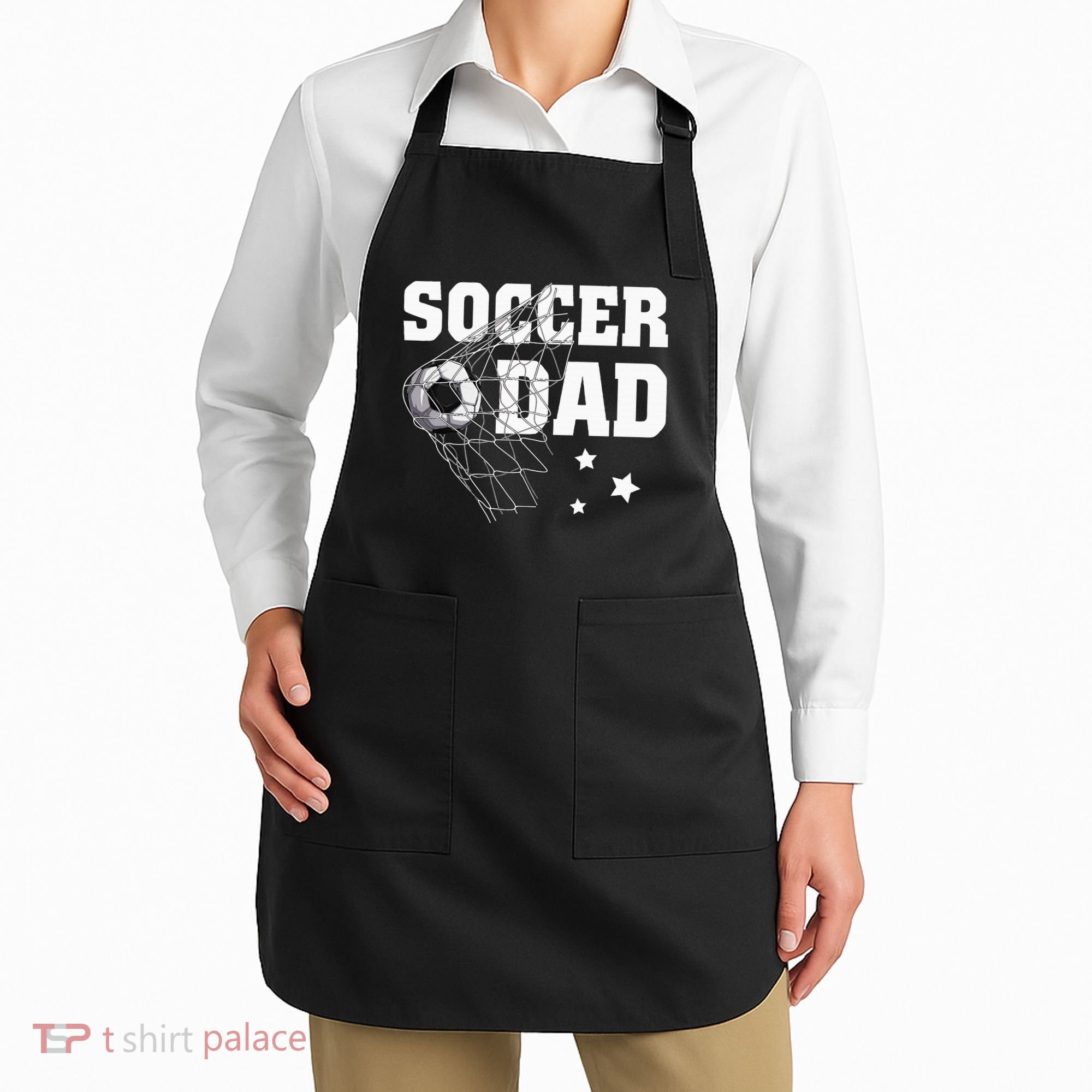 Soccer Dad Daddy Soccer Sport Lover Fan Fathers Day Apron