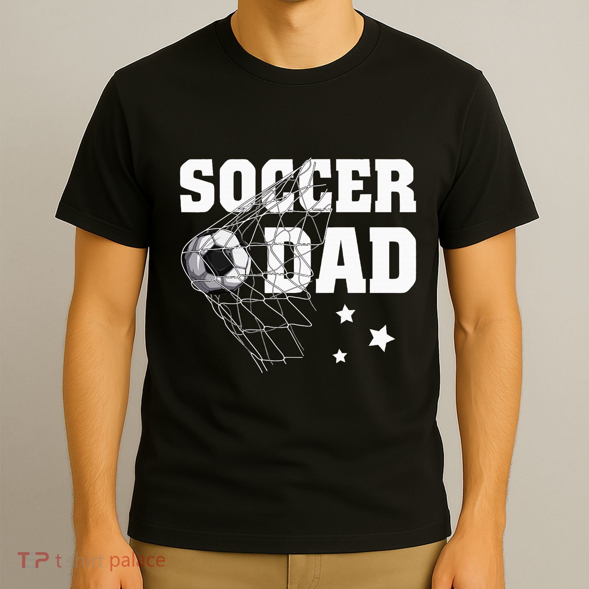 Soccer Dad Daddy Soccer Sport Lover Fan Fathers Day T-Shirt