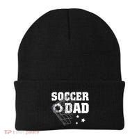 Soccer Dad Daddy Soccer Sport Lover Fan Fathers Day Beanie thumb 0