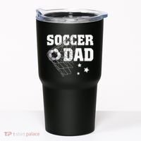 Soccer Dad Daddy Soccer Sport Lover Fan Fathers Day Tumbler thumb 0