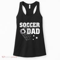 Soccer Dad Daddy Soccer Sport Lover Fan Fathers Day Women's Tank Top thumb 0