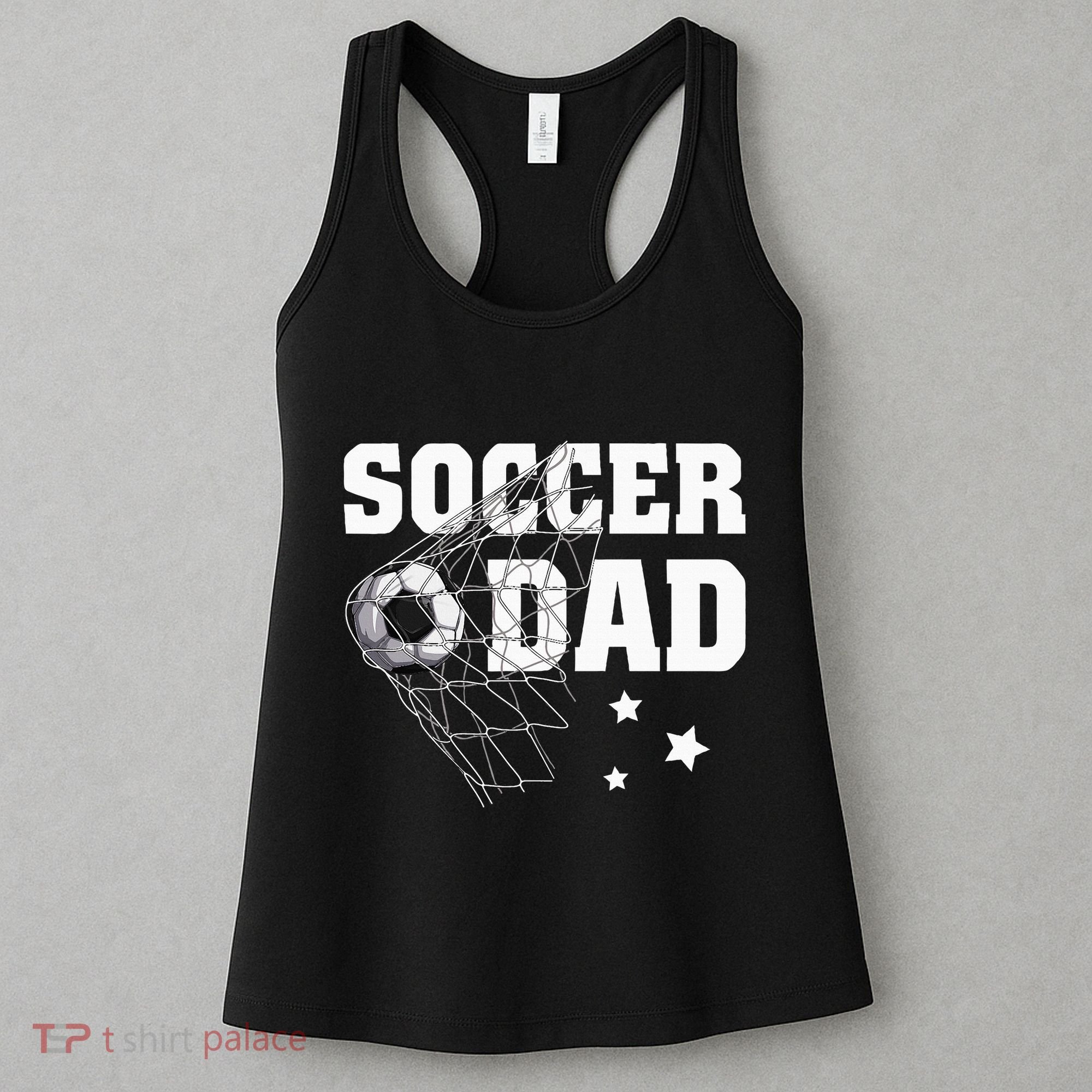 Soccer Dad Daddy Soccer Sport Lover Fan Fathers Day Women's Tank Top