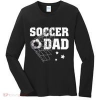 Soccer Dad Daddy Soccer Sport Lover Fan Fathers Day Women's Long Sleeve Shirt thumb 0
