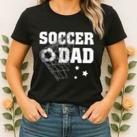 Soccer Dad Daddy Soccer Sport Lover Fan Fathers Day Women's T-Shirt thumb 2
