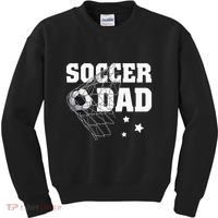 Soccer Dad Daddy Soccer Sport Lover Fan Fathers Day Kids Sweatshirt thumb 0
