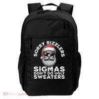 Sigmas DonT Do Ugly Sweaters Christmas Santa Rizz N Backpack thumb 0