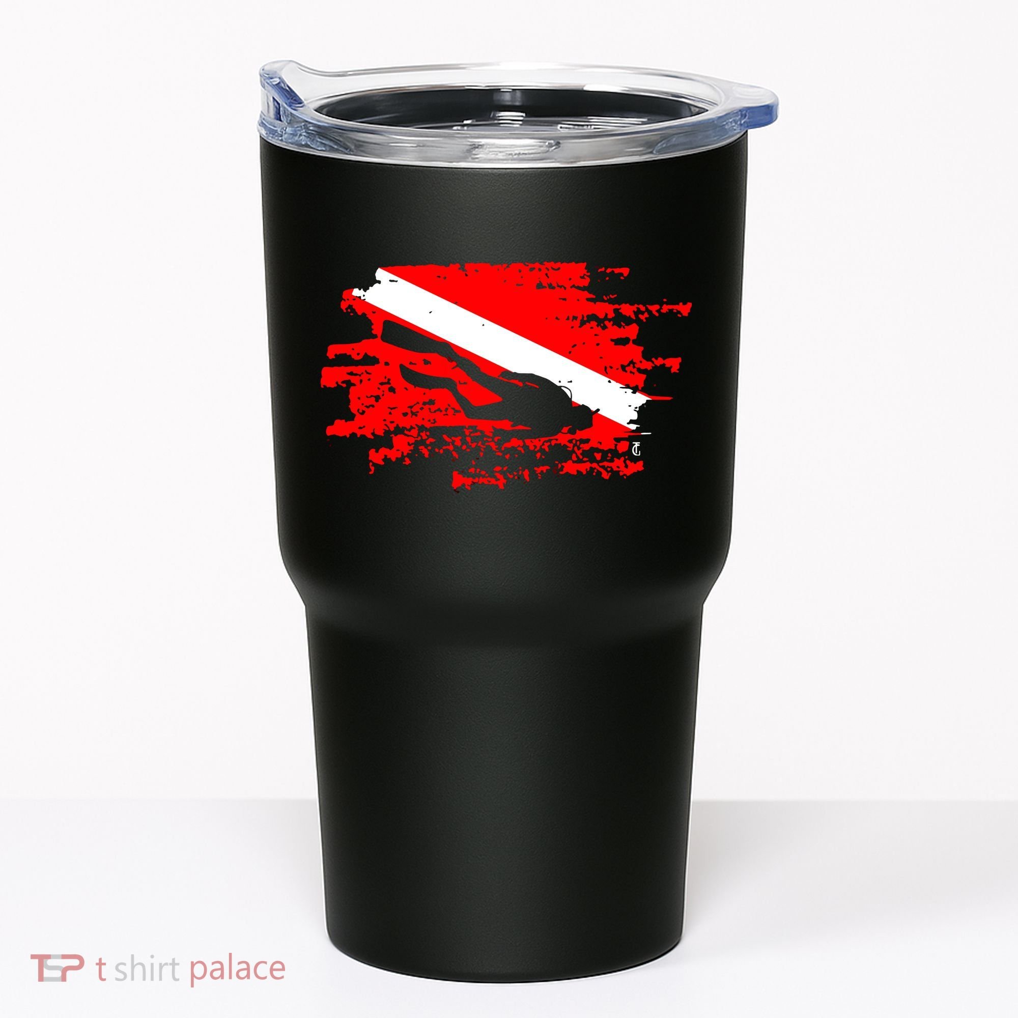 Scuba Diving Diver Down Flag Awesome Marine Diver Dive Gift Tumbler