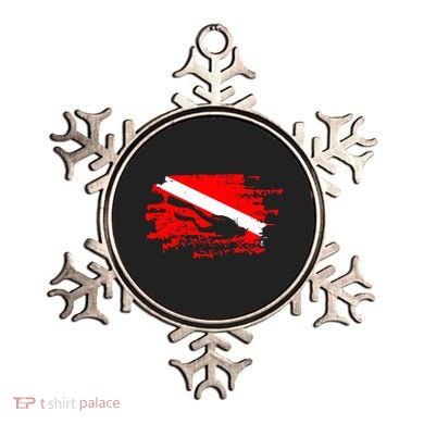 Scuba Diving Diver Down Flag Awesome Marine Diver Dive Gift Ornament