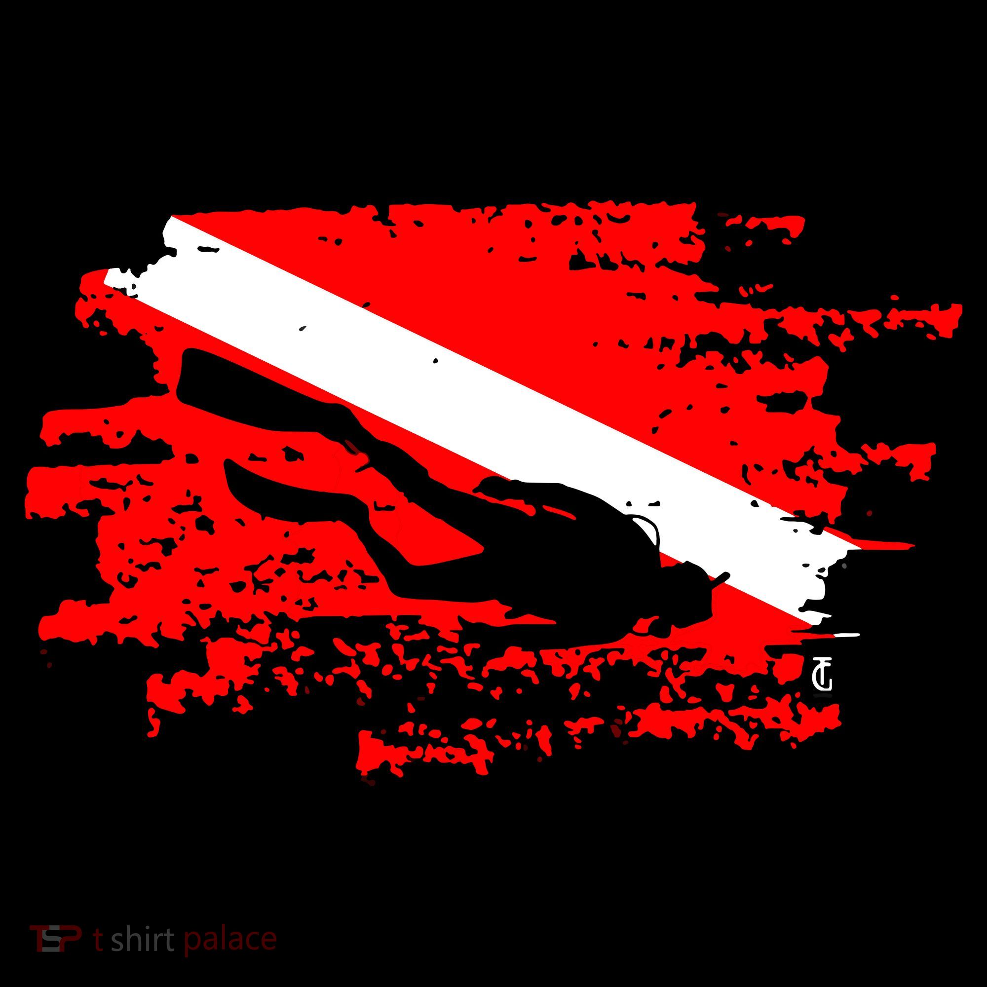 Scuba Diving Diver Down Flag Awesome Marine Diver Dive Gift Ornament