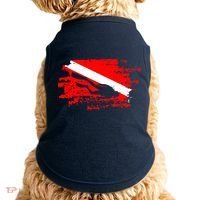 Scuba Diving Diver Down Flag Awesome Marine Diver Dive Gift Doggie Tank thumb 0