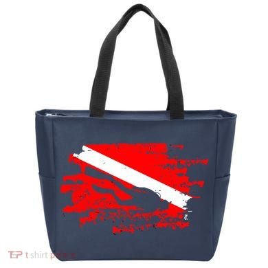 Scuba Diving Diver Down Flag Awesome Marine Diver Dive Gift Tote Bag