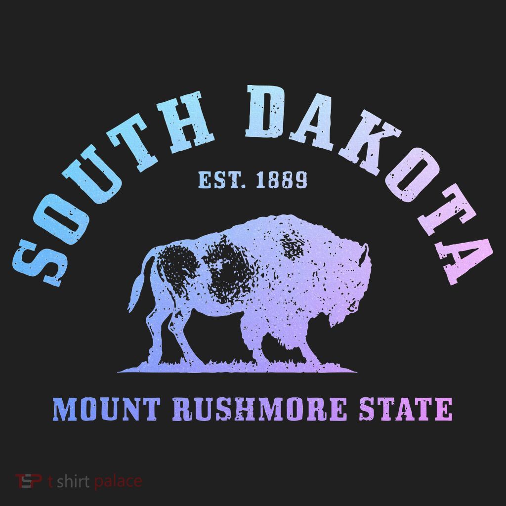 South Dakota Est. 1889 Mount Rushmore State Bison Vintage Knit Cap ...