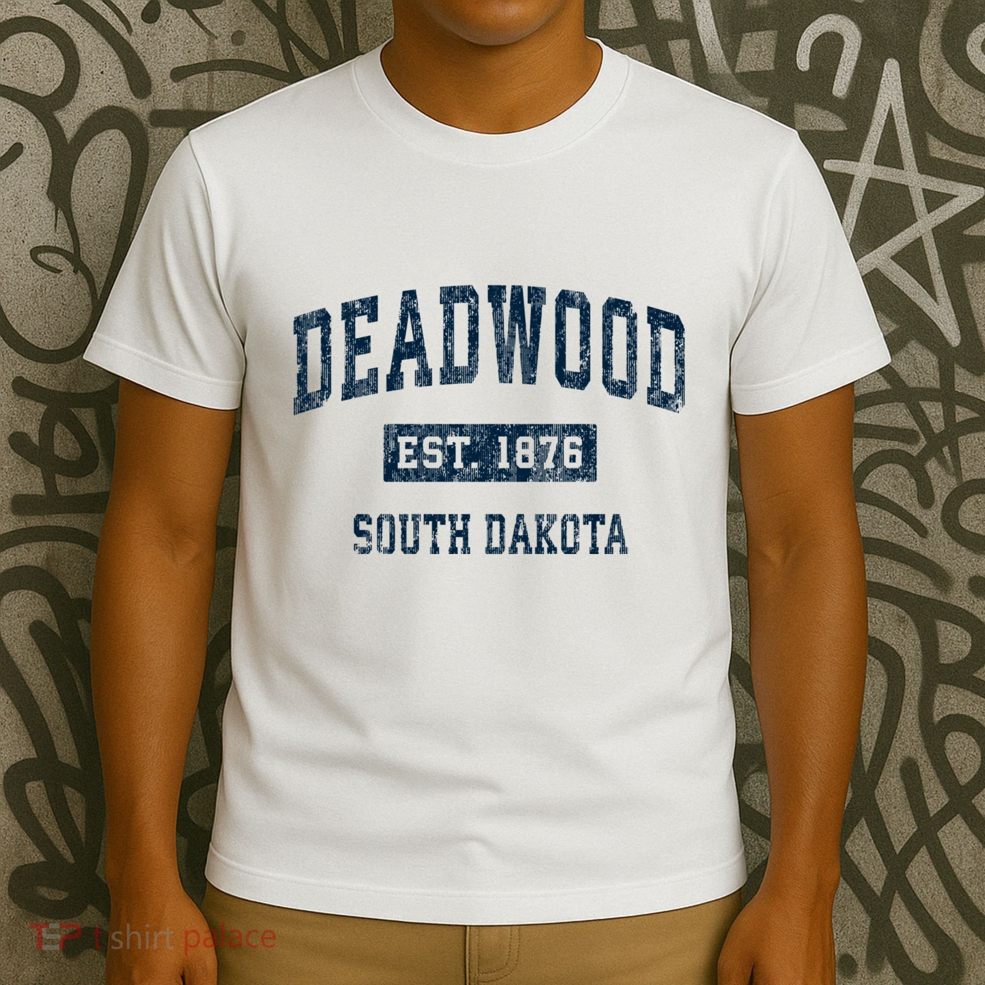 South Dakota Est 1876 Sd Vintage Sports T-Shirt