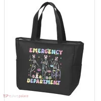 Skeleton Dancing Easter Emergency Department Er Nurse  Tote Bag thumb 3