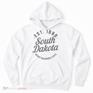 South Dakota Est. 1889 Vintage Mount Rushmore State Pride Hoodie