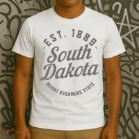 South Dakota Est. 1889 Vintage Mount Rushmore State Pride T-Shirt thumb 3