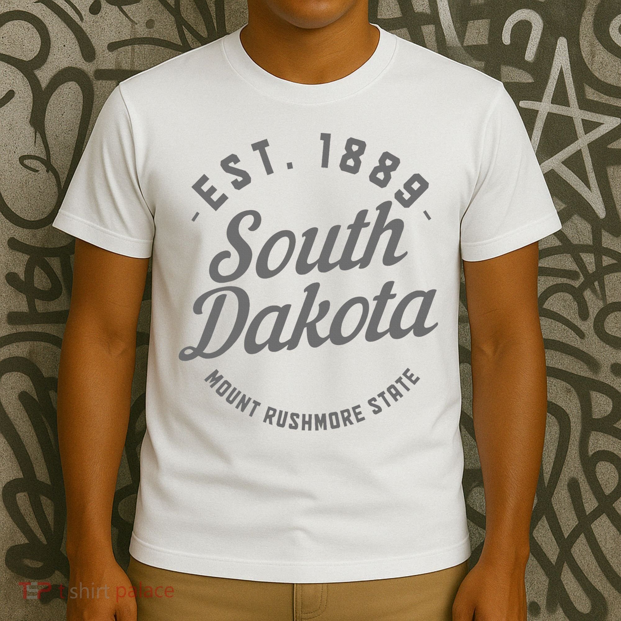 South Dakota Est. 1889 Vintage Mount Rushmore State Pride T-Shirt