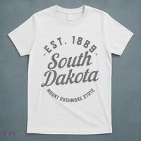 South Dakota Est. 1889 Vintage Mount Rushmore State Pride T-Shirt thumb 5