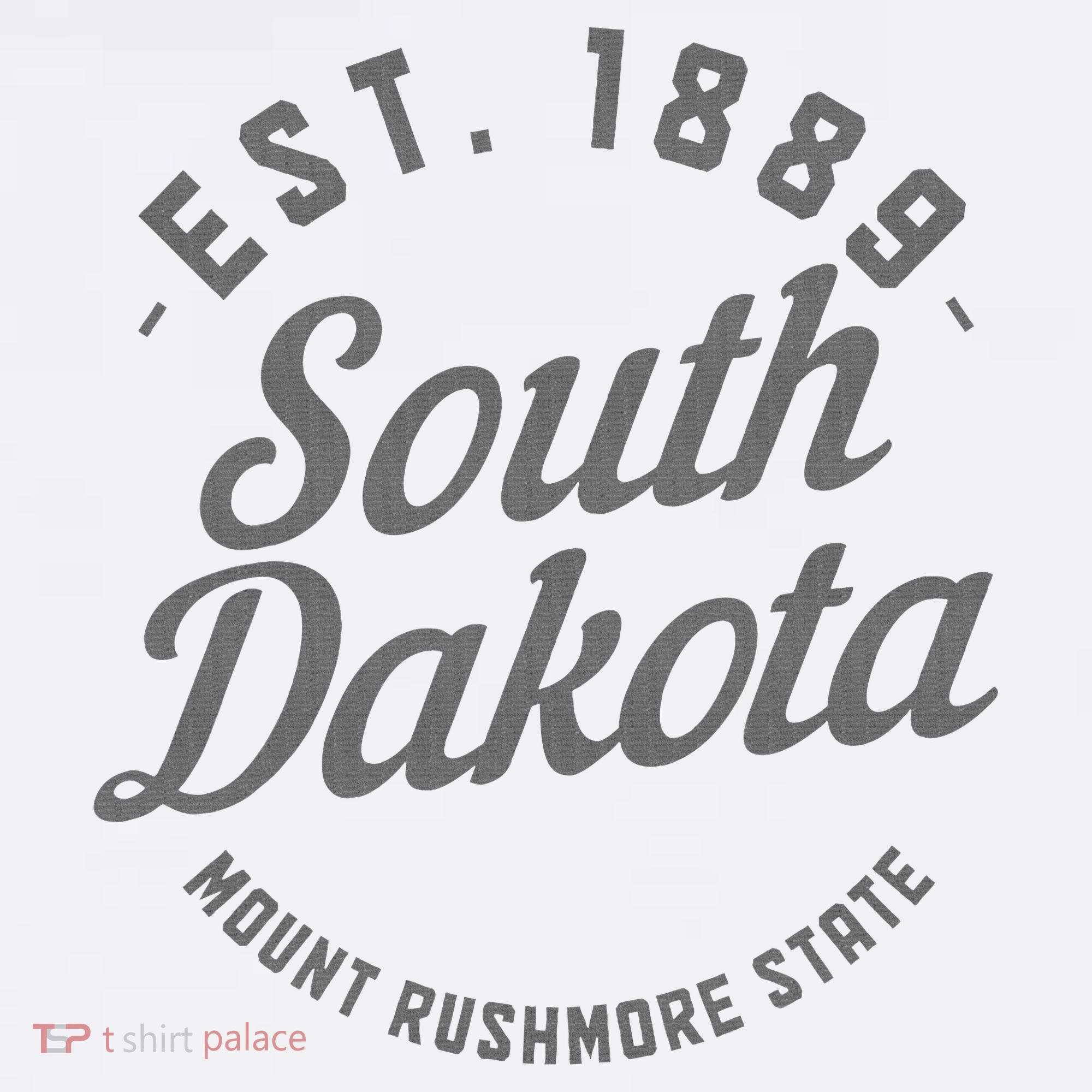 South Dakota Est. 1889 Vintage Mount Rushmore State Pride T-Shirt