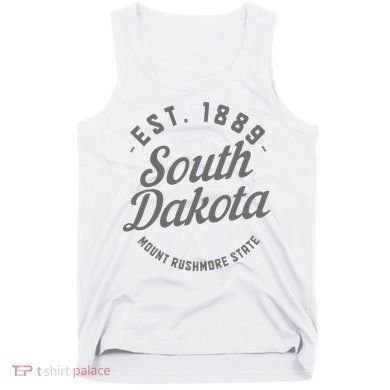 South Dakota Est. 1889 Vintage Mount Rushmore State Pride Tank Top