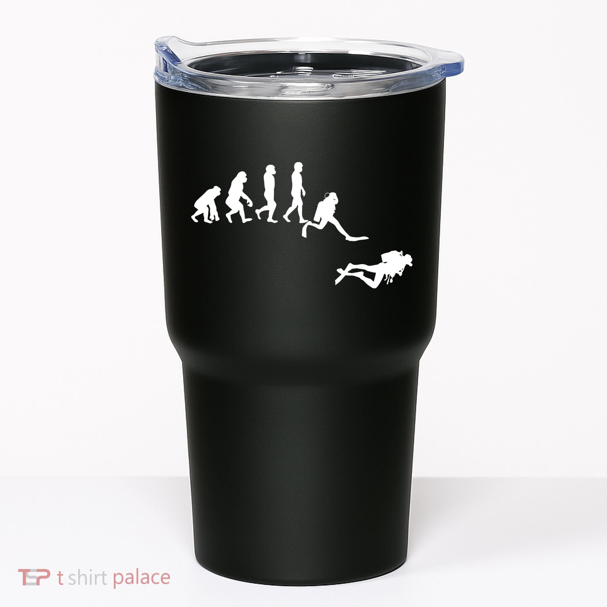 Scuba Dive Evolution Diving Diver Ocean Lover Gift Tumbler