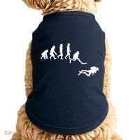 Scuba Dive Evolution Diving Diver Ocean Lover Gift Doggie Tank thumb 0