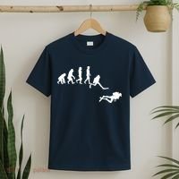 Scuba Dive Evolution Diving Diver Ocean Lover Gift T-Shirt thumb 2