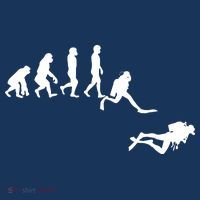 Scuba Dive Evolution Diving Diver Ocean Lover Gift Coaster thumb 2