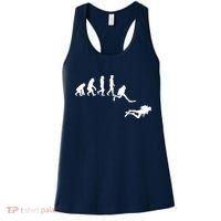 Scuba Dive Evolution Diving Diver Ocean Lover Gift Women's Tank Top thumb 0
