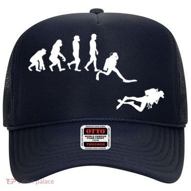 Scuba Dive Evolution Diving Diver Ocean Lover Gift Hat