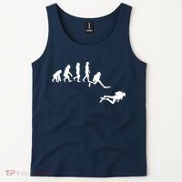 Scuba Dive Evolution Diving Diver Ocean Lover Gift Tank Top thumb 2