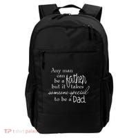 Special Dad Father's Day Gift Quote Backpack thumb 0