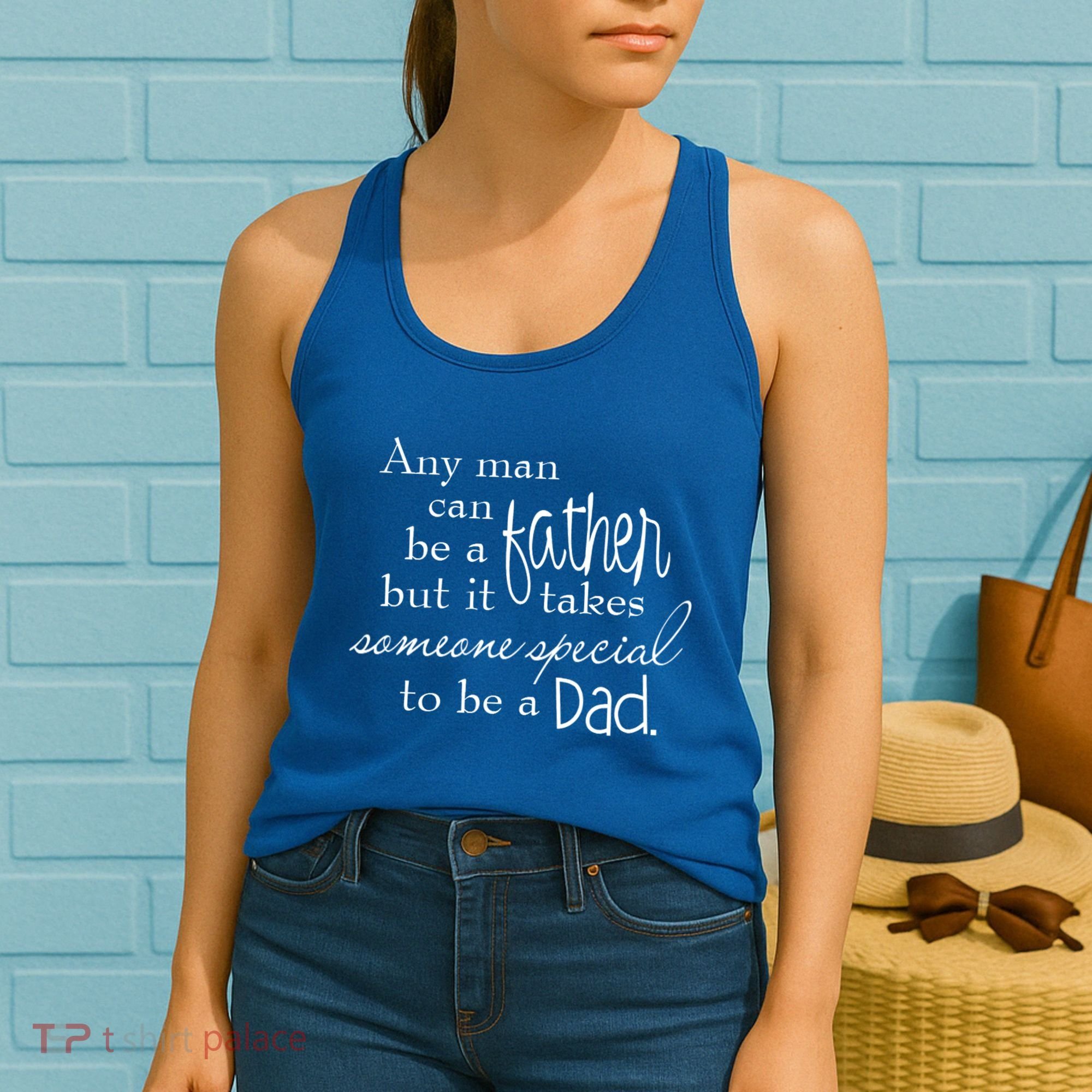 Special Dad Father's Day Gift Quote Women's Tank Top