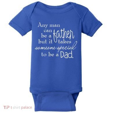 Special Dad Father's Day Gift Quote Baby Bodysuit