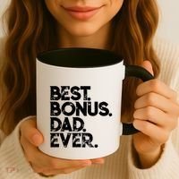 Step Dad Fathers Day Gift Best Bonus Dad Ever Gift Coffee Mug thumb 3